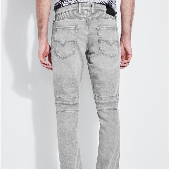 GUESS Jeans MOTO Biker Slim tapered SCOTCH FIT JEANS  Size 32 - Picture 16 of 16